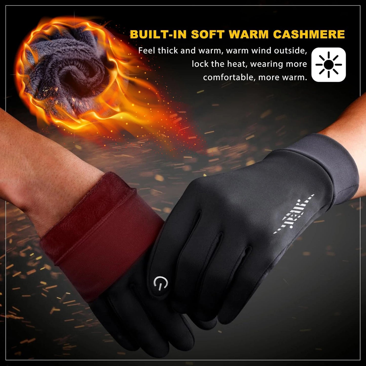 WinterShield™ Thermal Touchscreen Gloves