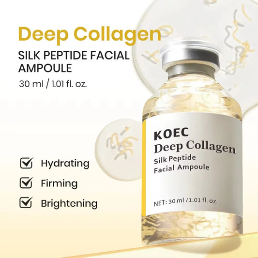 Peptide Intensive Lifting Ampoule Deep Collagen Face Firming Moisturizing Serum Glass Skin Tightening Hydration Korean Skincare