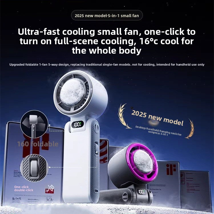 Portable Folding Rechargeable Mini Fan for Cross-border Sales